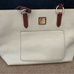 Dooney and Bourke authentic leather white purse